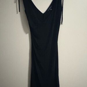 Banana Republic Black Backless Dress